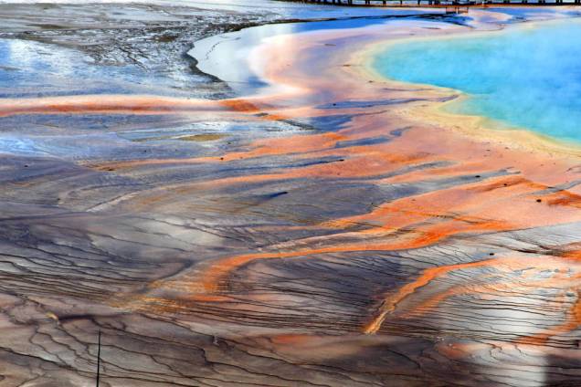 Grand Prismatic Spring, Parque Nacional de Yellowstone Grand Prismatic Spring, Parque Nacional de Yellowstone