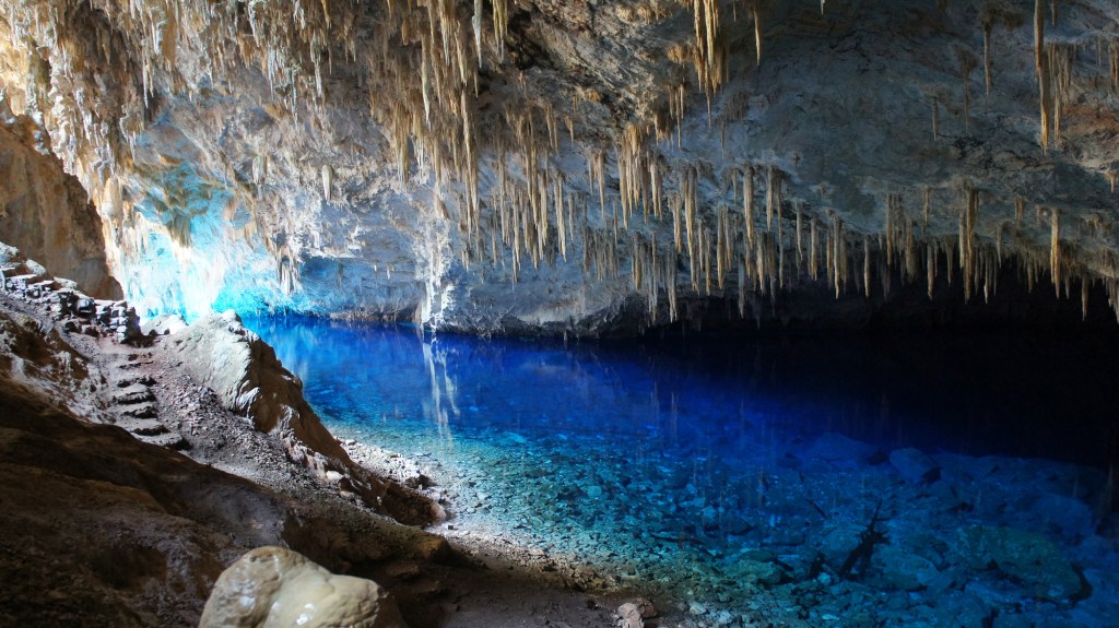Gruta do Lago Azul - caverna na cidade de Bonito (MS)