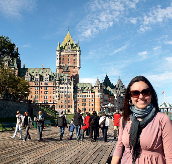 EU FUI: Hotel Fairmont Le Château, no Québec EU FUI: Hotel Fairmont Le Château, no Québec