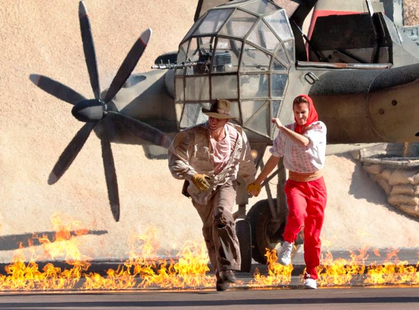 Indiana Jones Epic Stunt Spectacular, um animado show com dublês no Hollywood Studios