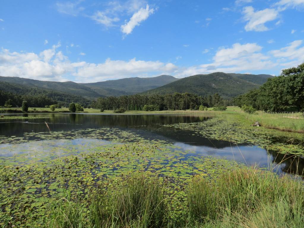 A paisagem bucólica da região de The Craigs