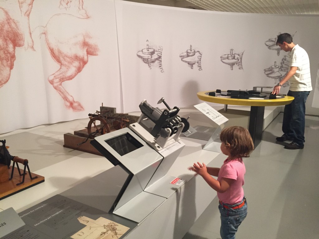 Exposição sobre Leonardo da Vinci em SP (foto: Família Nômade)