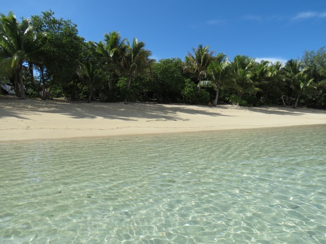 Uma praia simplesmente não pode ser mais perfeita do que isso (Na foto: Barefoot Island Resort)