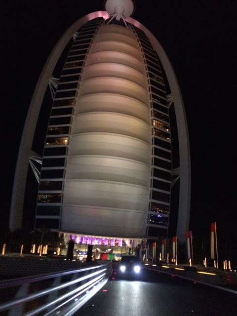A caminho do Burj Al Arab