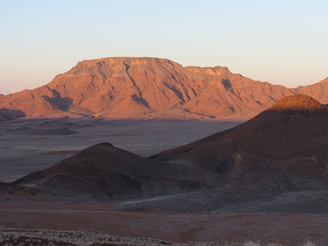 Fim de tarde triunfal nos arredores de Sossusvlei