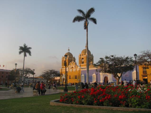 Plaza de Armas de Trujillo, capital de La Libertad, norte do Peru