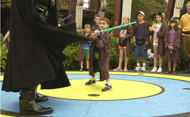 Jedi Training Academy para crianças (Foto: divulgação)