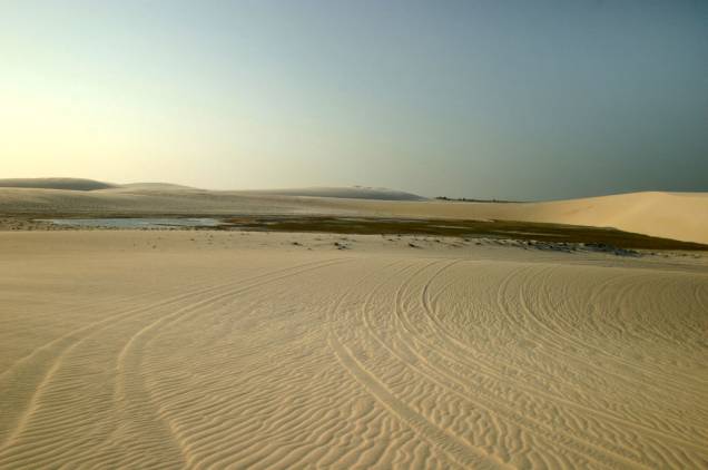 Vista das dunas da Praia de Preá