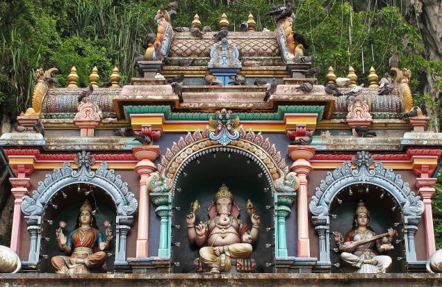 Templo hindu nas Batu Caves Templo hindu nas Batu Caves