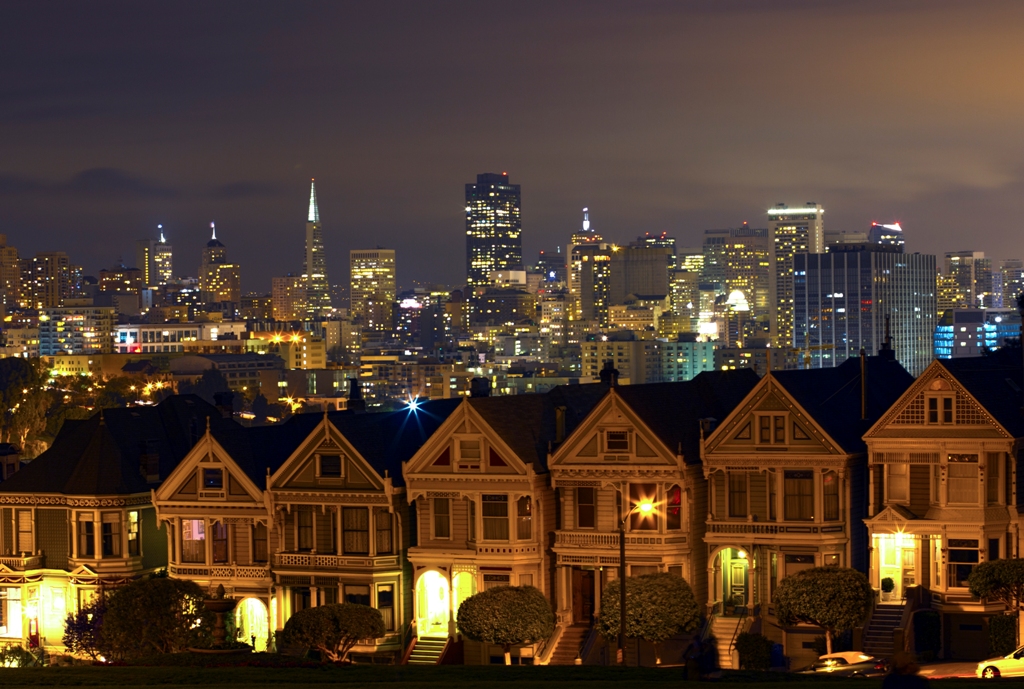 Alamo Square, San Francisco, Estados Unidos Alamo Square, San Francisco, Estados Unidos