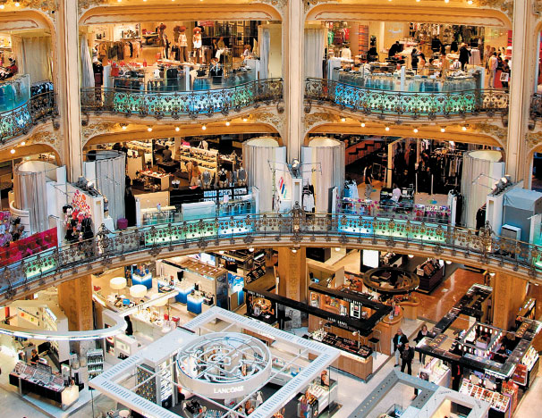 Galeria Lafayette, Paris, França