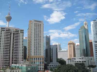 Skyline de Kuala Lumpur: Sudeste Asiático sem perrengue