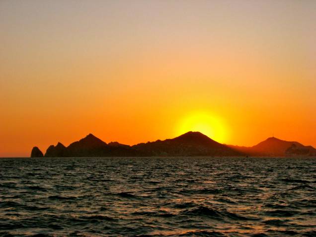 Pôr do sol em Cabo San Lucas Pôr do sol em Cabo San Lucas