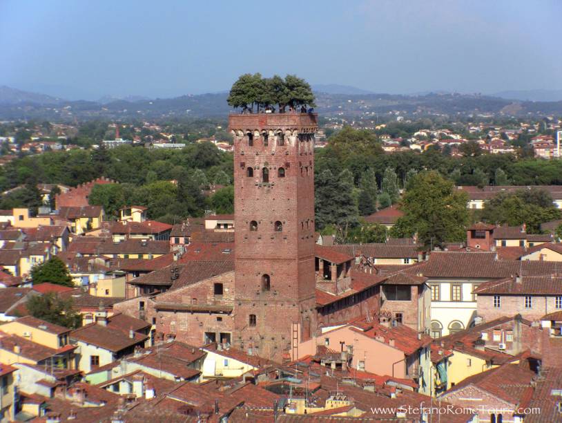 Um teto ecológico na medieval Lucca Um teto ecológico na medieval Lucca