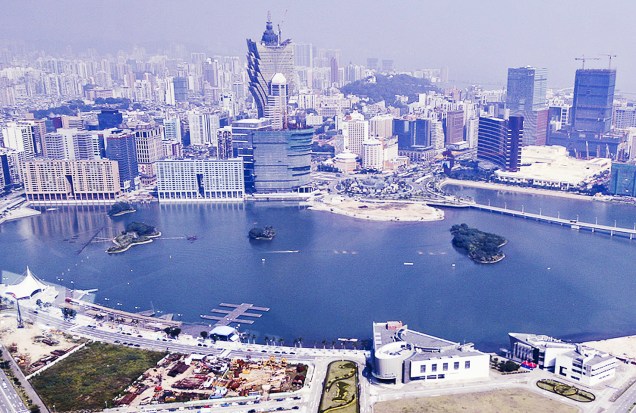 Vista a partir da Macau Tower.