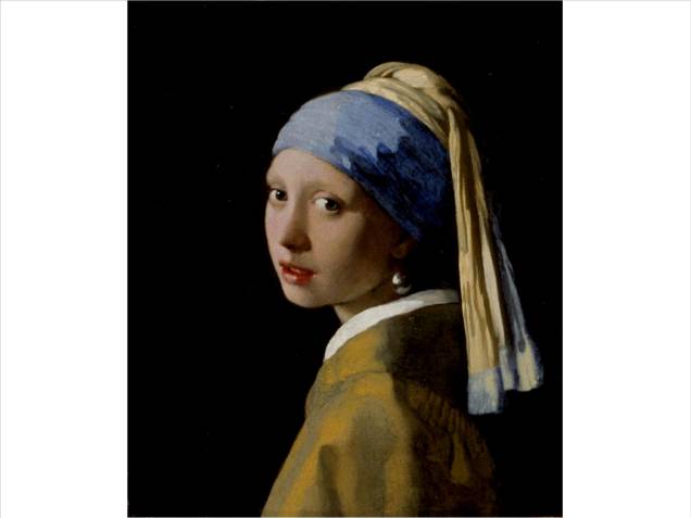 O belo quadro <em>Moça com Brinco de Pérola</em>, de Johannes Vermeer, está entre as importantes obras do Museu Mauritshuis, em Haia, na Holanda 