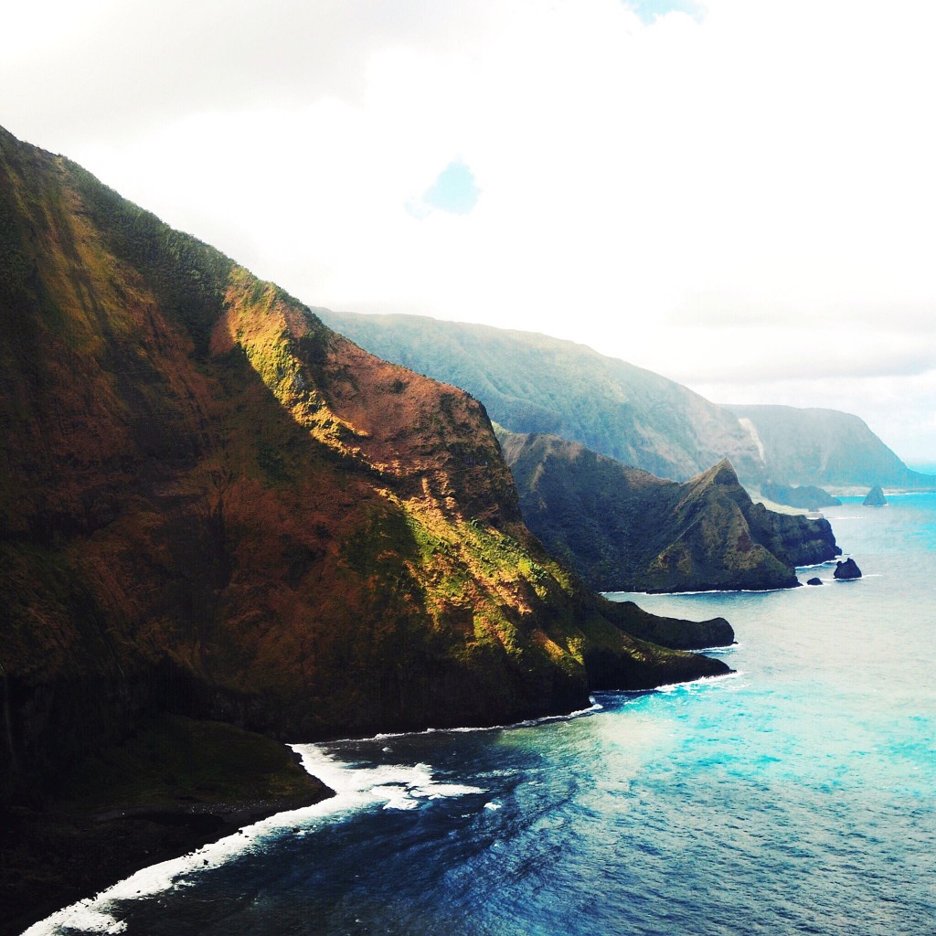 A chegada em Molokai, ilha cinematográfica com menos de 10 mil habitantes (foto: Anna Laura Wolff)