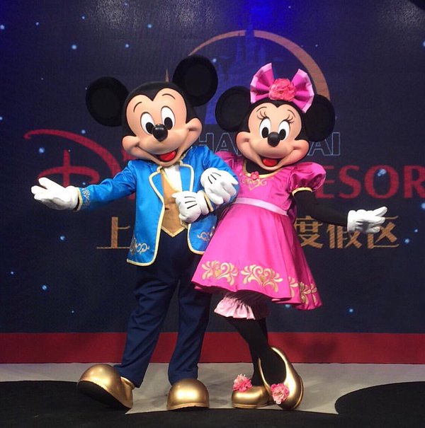 Novos Mickey e Minnie