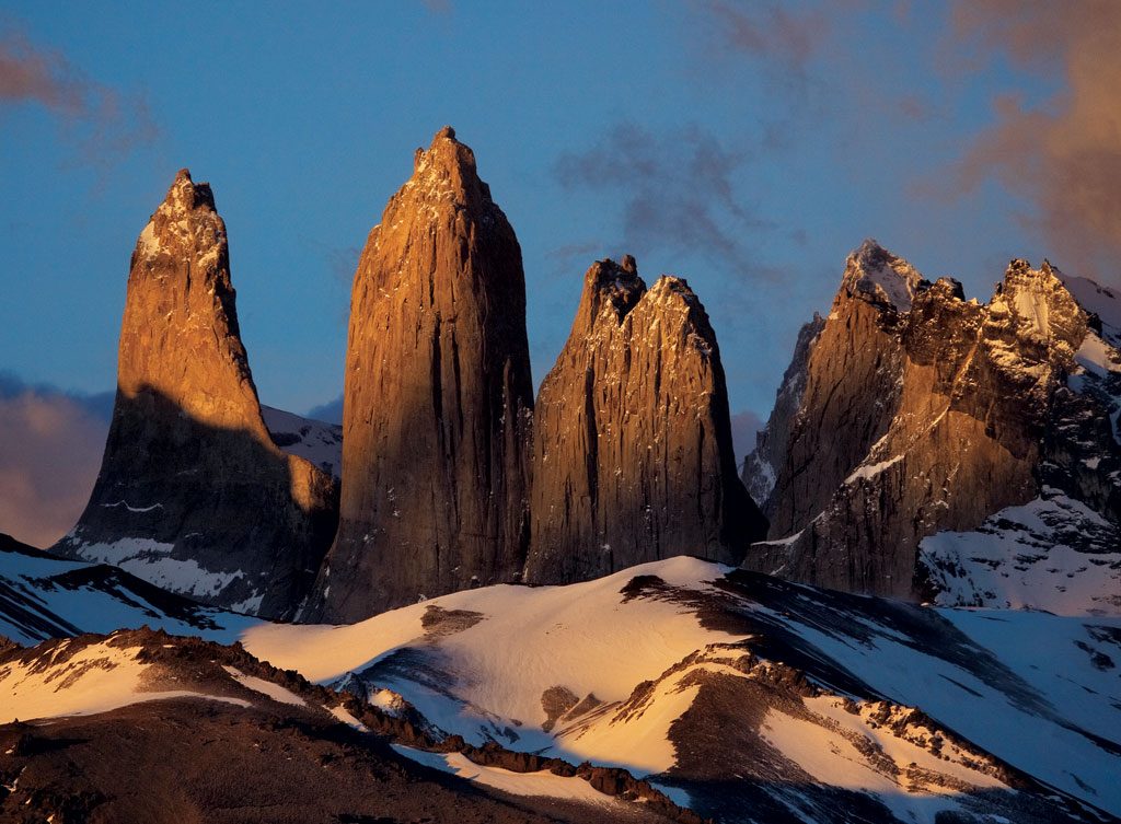 Patagônia: vista do Parque Nacional Torres del Paine, no Chile