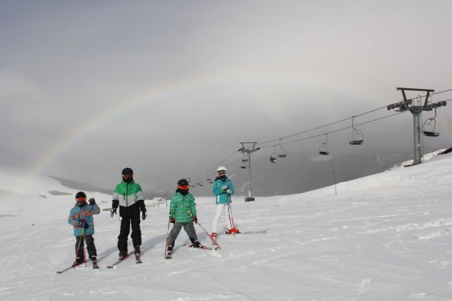 Corralco possui pistas para todos os níveis de esquiadores
