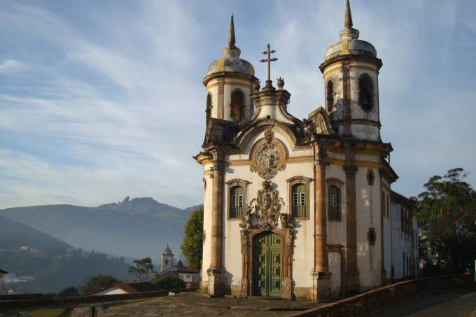 Igreja de São Francisco de Assis em Ouro Preto, Minas Gerais