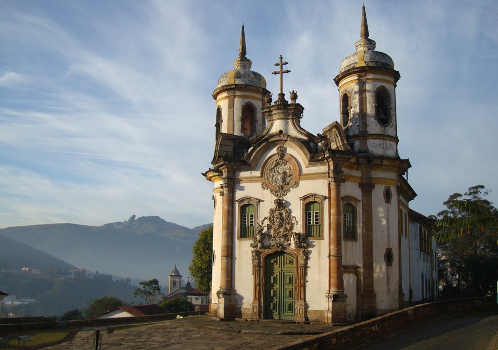 Igreja de São Francisco de Assis em Ouro Preto, Minas Gerais