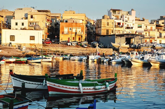 Sferracavallo, o porto de Palermo