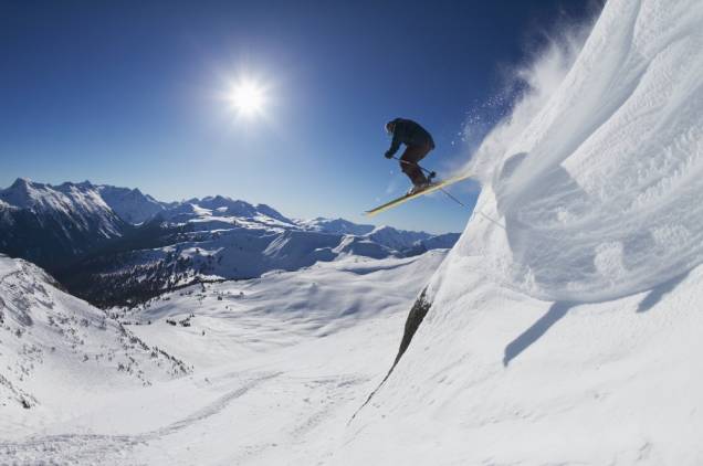 Whistler é um dos melhores destinos de esqui na América do Norte, tendo sediado os Jogos Olímpicos de Inverno de 2010
