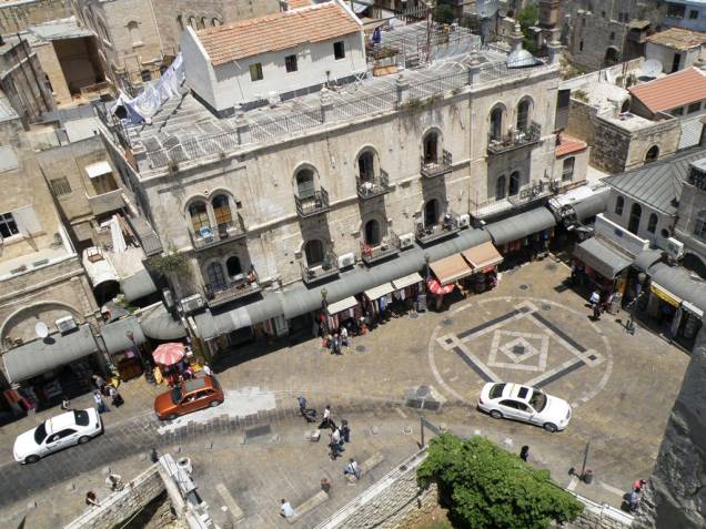 Detalhe da Cidade Velha, junto ao Portão de Jaffa
