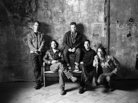 A banda norte-americana Pearl Jam