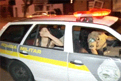 Carona com a polícia?