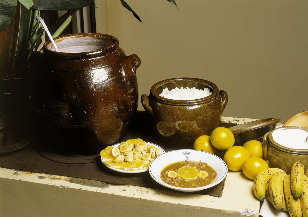 Barread, prato típico do Paraná no Armazém Romanus, em Morretes (PR).