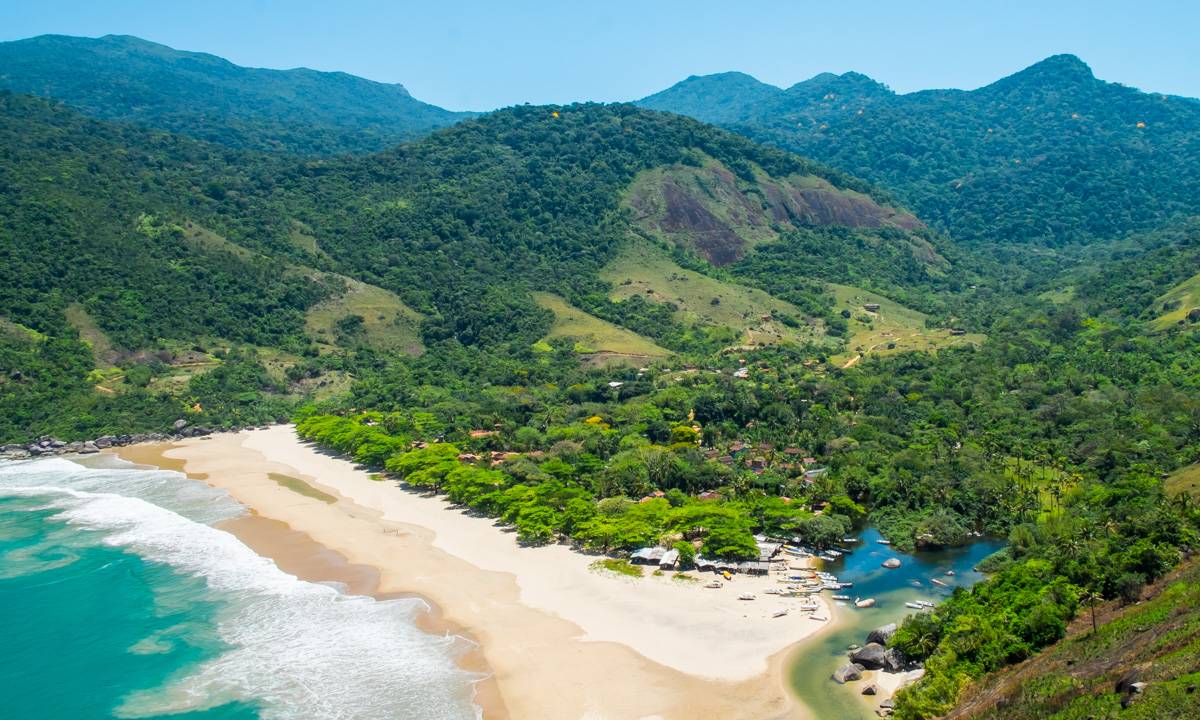 Praia do Bonete lhabela litoral norte de São Paulo