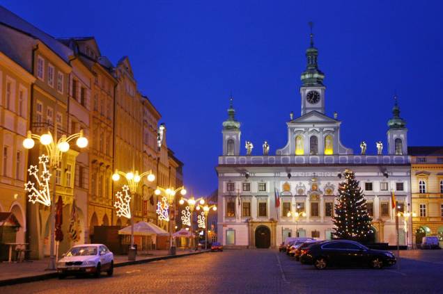 Prefeitura de Ceske Budejovice, na Praça do Mercado Prefeitura de Ceske Budejovice, na Praça do Mercado
