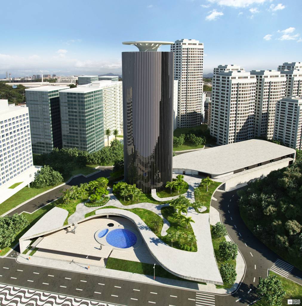 projecaodivulgacao Projeção gráfica do Hotel Nacional, no Rio de Janeiro