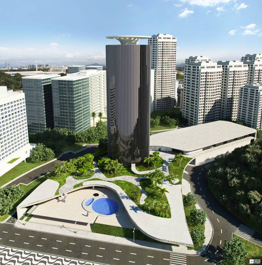 Projeção do Gran Meliá Nacional, agora aberto na zona sul do Rio de Janeiro. (Foto: divulgação)