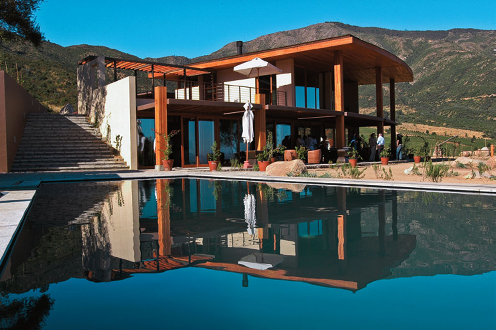 O hotel Relais & Chateaux da Lapostolle, no Chile O hotel Relais & Chateaux da Lapostolle, no Chile