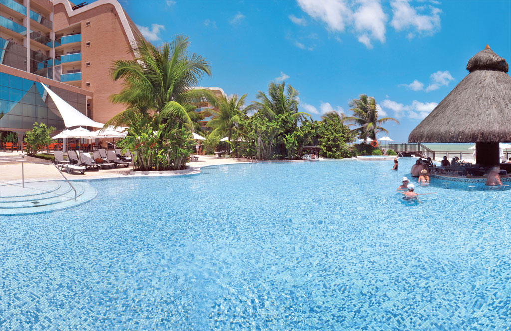 Piscina resort Sehrs Natal Grand, Natal, Rio Grande do Norte Piscina resort Sehrs Natal Grand, Natal, Rio Grande do Norte