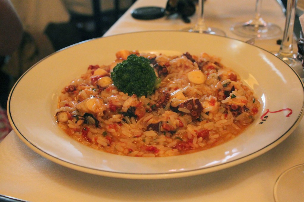 Frutos do mar são a especialidade do Leite. Na foto, arroz com polvo (foto: Fickr/Creative Commons/Tatiana Roza)
