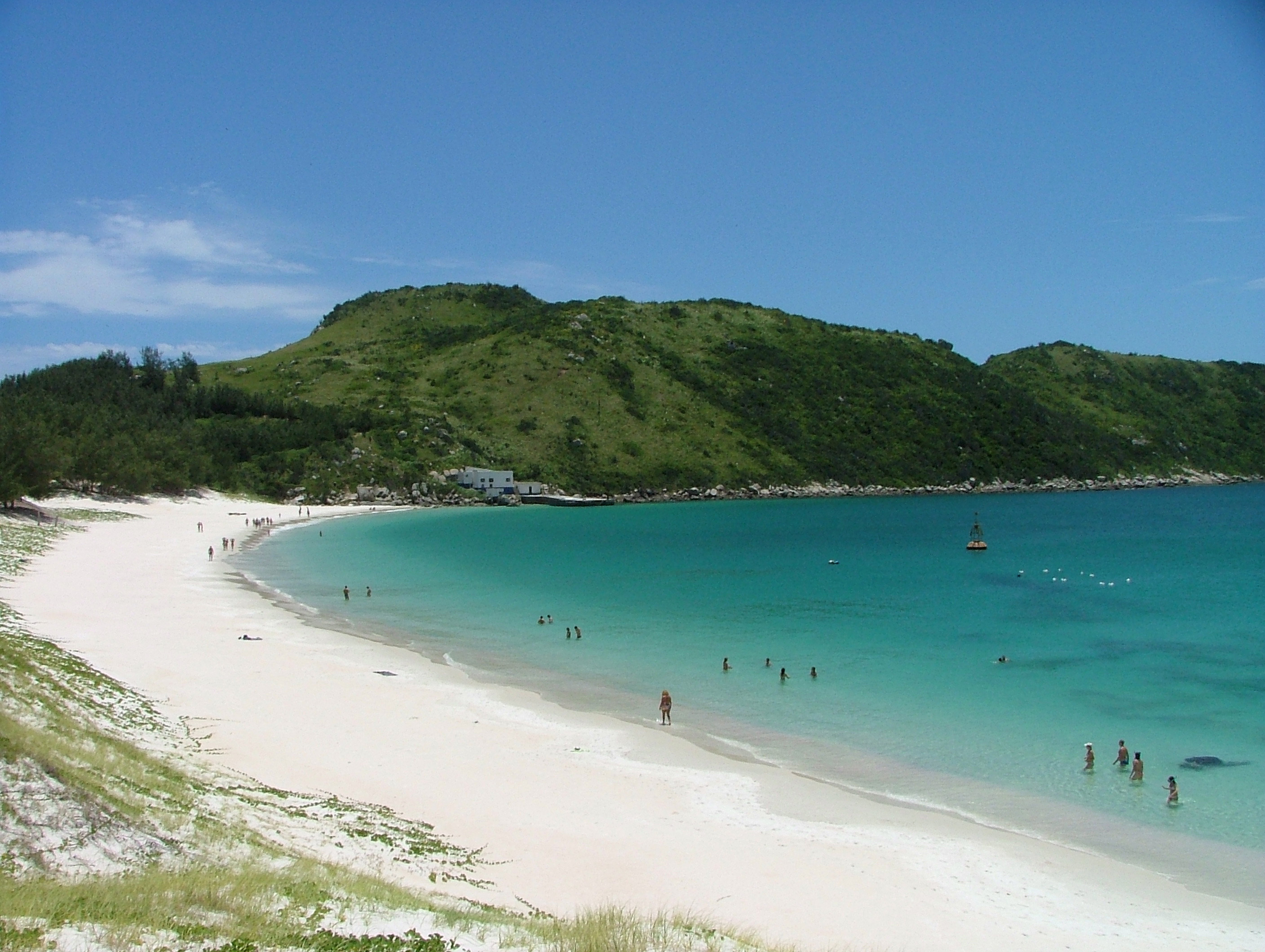 Praia em Arraial do Cabo, Rio de Janeiro