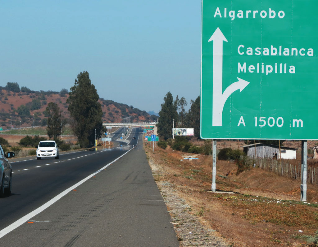Estrada no Chile