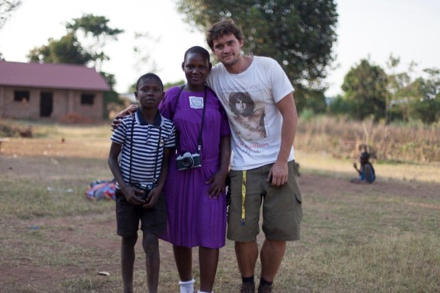 Bruno em ação em Uganda