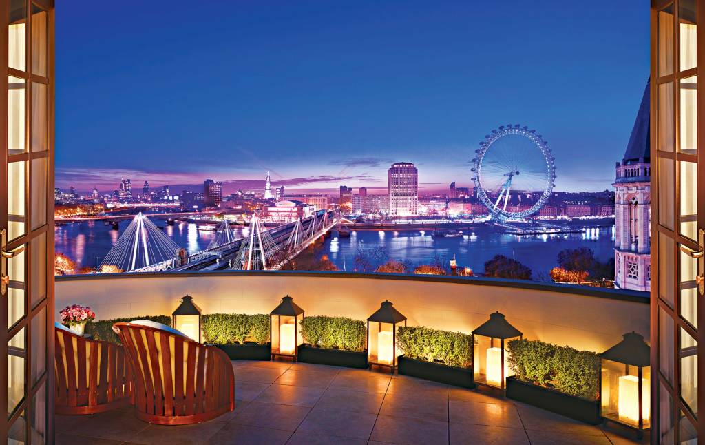 Hotéis com vistas para cartões-postais consagrados