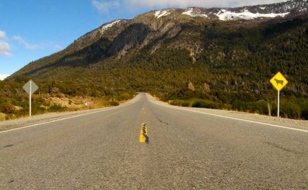 A ruta 231, que liga Villa La Angostura a Bariloche A ruta 231, que liga Villa La Angostura a Bariloche