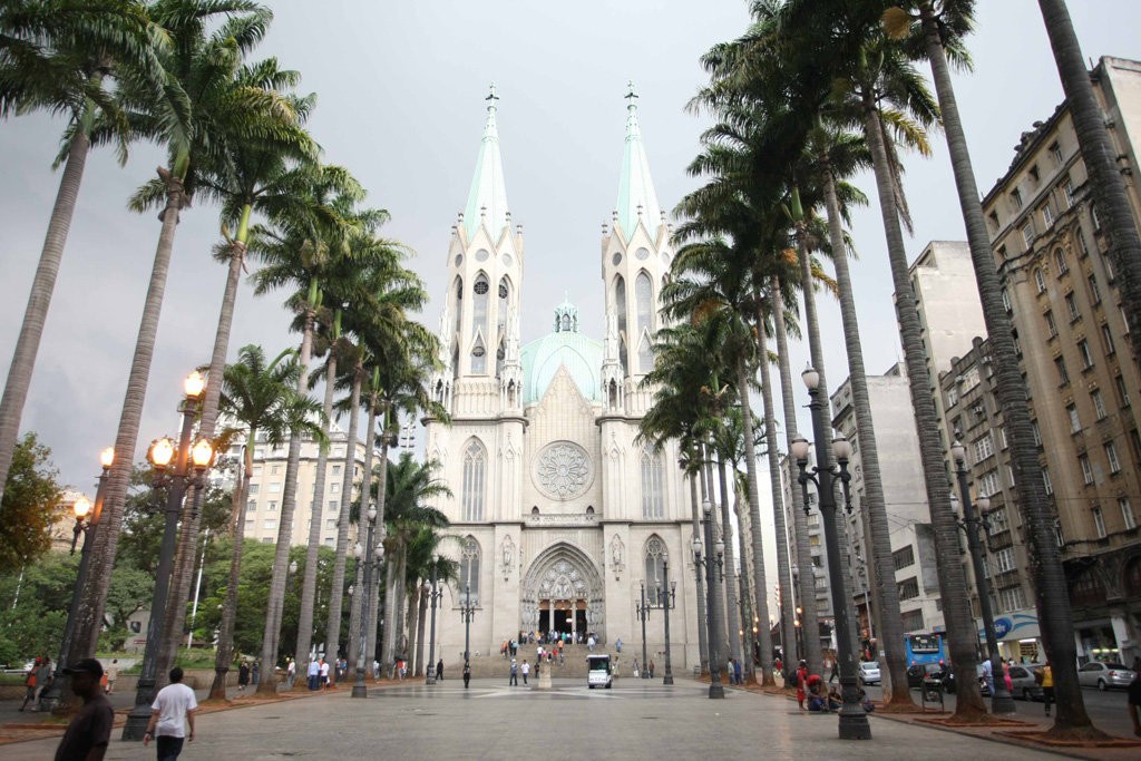 Uma visita à Catedral da Sé faz parte dos roteiros no centro histórico de São Paulo. Foto: Rubens Chiri Uma visita à Catedral da Sé faz parte dos roteiros no centro histórico de São Paulo. Foto: Rubens Chiri