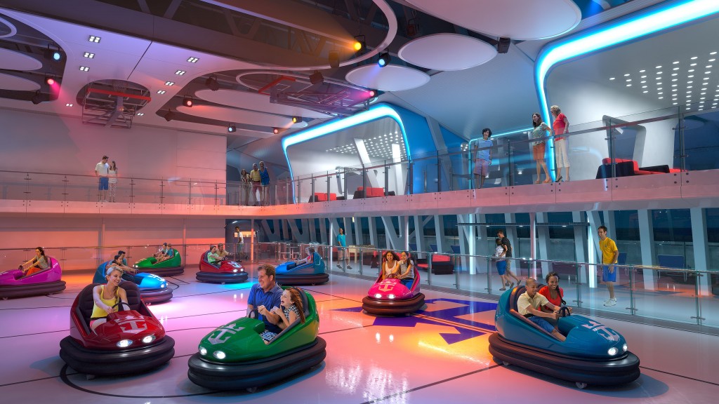Será que você vai conseguir fazer as crianças dormirem depois de tanta diversão?? (foto: divulgação Royal Caribbean)