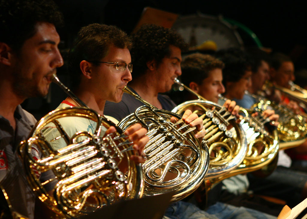 Instrumentos de sopro no Femusc