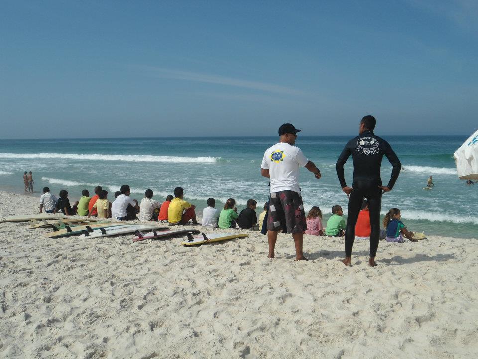 Escola de Surf de Saquarema, em Saquarema (RJ)