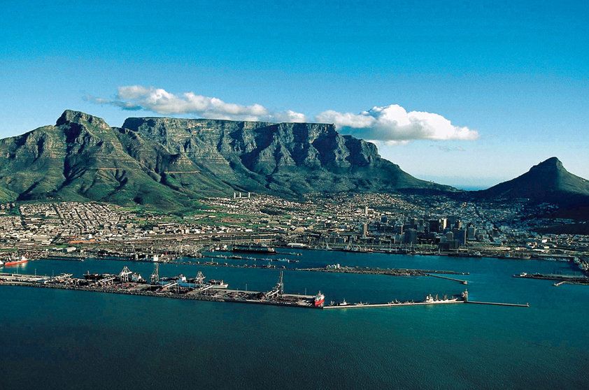 Table Mountain por motivos de Cape Town (Foto: Divulgação)