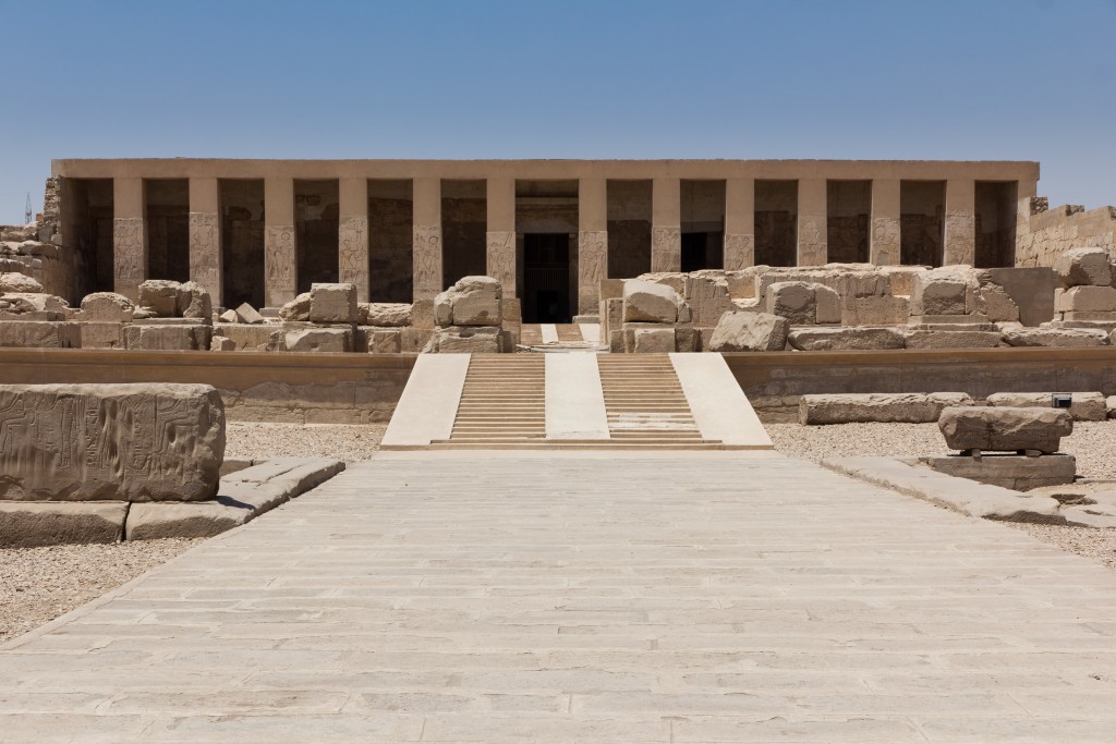 Templo funerário de Seti I, em Abidos (foto: iStock/Cynfelyn333)